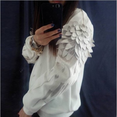 Fashion Hoodie Wings Sweater