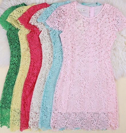 hand beaded lace